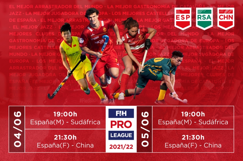 Tickets on sale for the FIH Pro League in Terrassa
